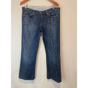 Joe's Jeans Distressed Med/Dark Wash Jeans